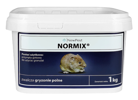 Normix granulat na gryzonie polne 1kg - NewPest