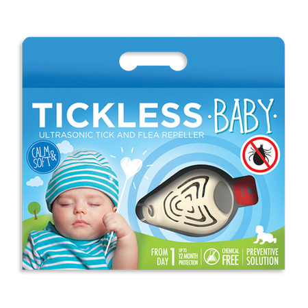 TICKLESS Baby - ultradźwiękowy odstraszacz na kleszcze - beżowy
